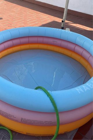 Piscina inflable multicolor