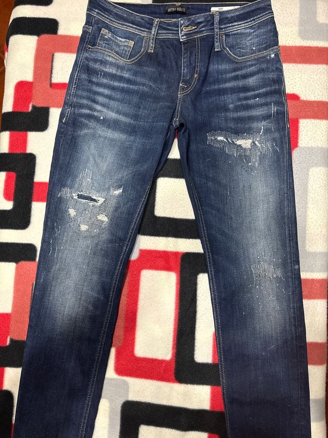Vaqueros Antony Morato Skinny Hombre Azul