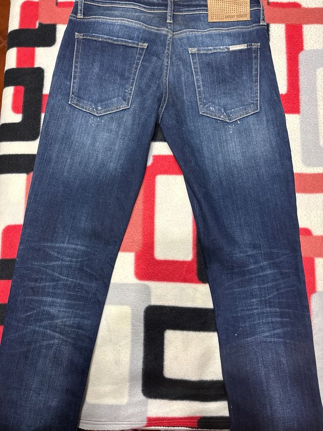 Vaqueros Antony Morato Skinny Hombre Azul
