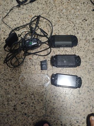 3 PSP Sony Negro
