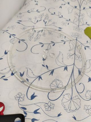 Plato giratorio para microondas