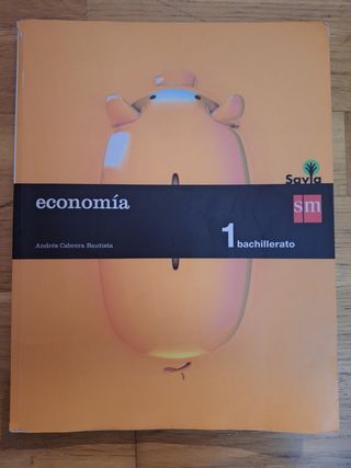 Economía. 1 Bachillerato. Savia (Spanish Edition)