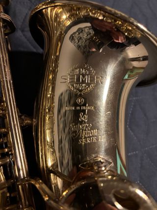 Saxo Alto Selmer Super Action Serie II