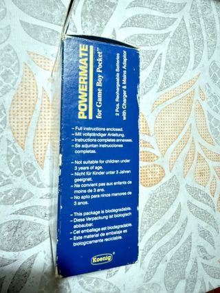 POWERMATE para Game Boy Pocket - Cargador-Batería