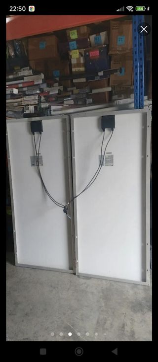 2 Placas Solares Usadas 3 Años