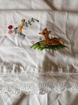 Sábana cuna o moisés