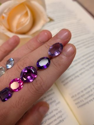 Lote de piedras preciosas