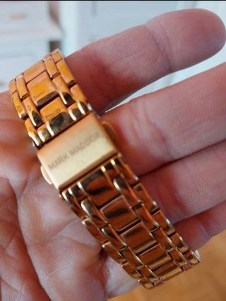 Reloj Mark Maddox Dorado con Cristales 18 cm