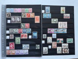 Sellos Bélgica Antiguos 1858/2000 - 28 PÁG