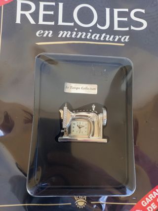 Reloj mini maquina coser colección Le Temps