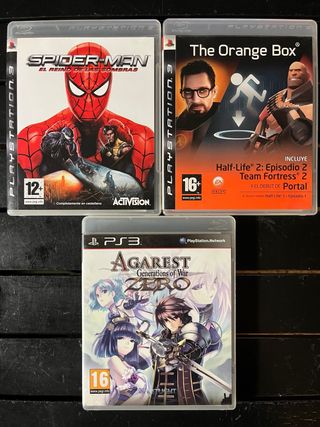 Juegos PS3 35€/unidad