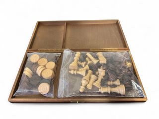 Scacchi e dama da viaggio e da casa vintage