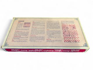 Scacchi e dama da viaggio e da casa vintage