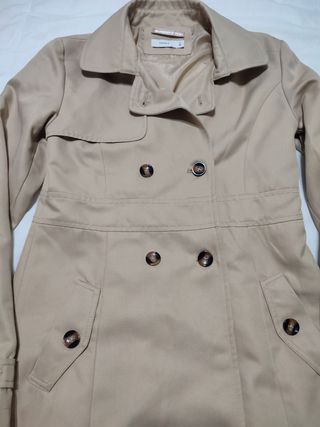 Gabardina Name it Beige 
Talla 13 años - 158 cm