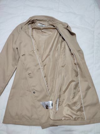 Gabardina Name it Beige 
Talla 13 años - 158 cm