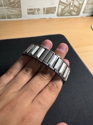 Reloj Hublot Cronógrafo Esqueleto Gris/Plata