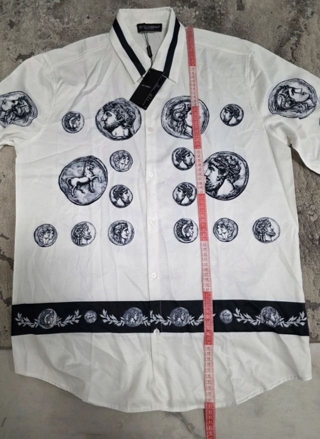 Camisa Dolce & Gabbana Estampado Monedas