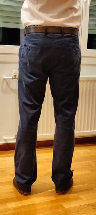 Pantalón chino Adolfo Domínguez azul marino