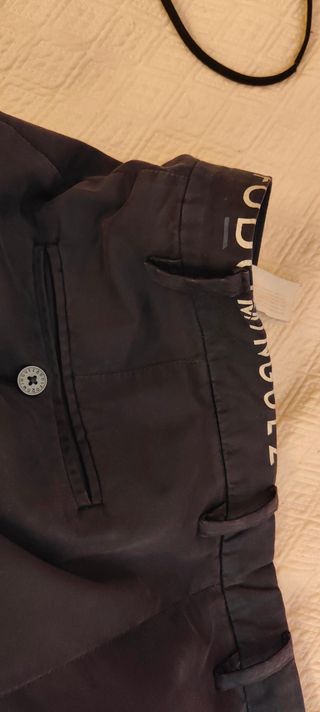 Pantalón chino Adolfo Domínguez azul marino