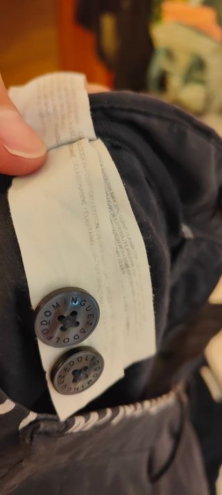 Pantalón chino Adolfo Domínguez azul marino