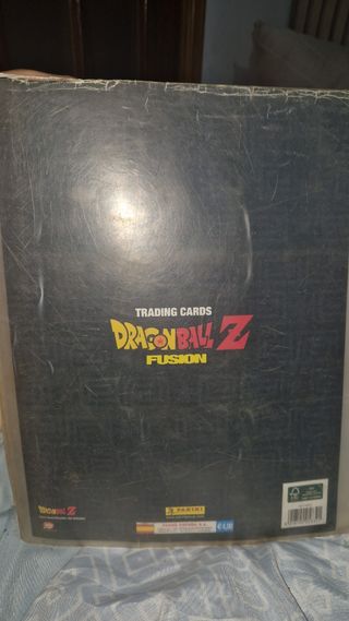 Álbum Cartas Dragon Ball Z Fusion Panini