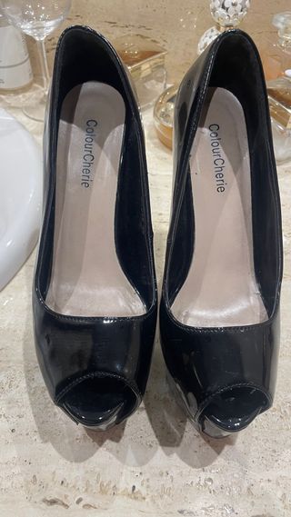 Zapatos de tacón con plataforma