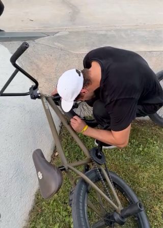 Bmx pro firmada por Garrett Reynolds