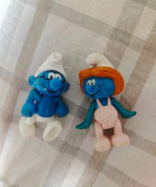 2 Figuras de Pitufos