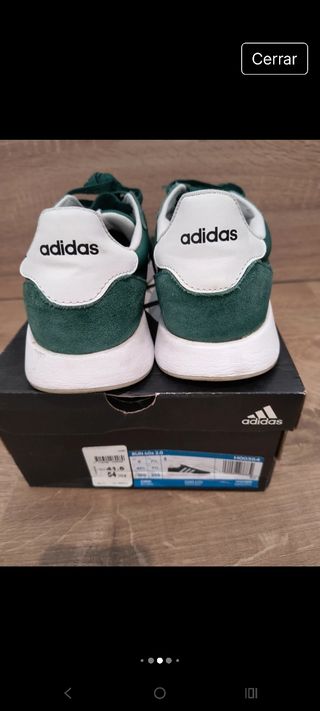 Zapatillas Adidas RUN 60s 2.0 Verde Talla 41.5