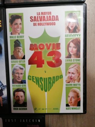 Lote 7 Películas DVD Acción, Comedia, Sci-Fi