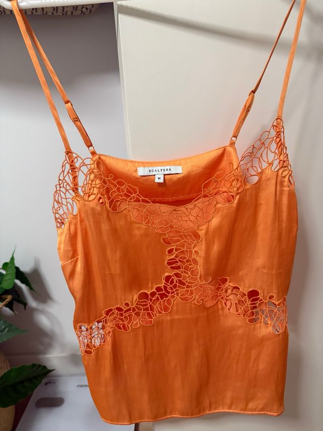 Top lencero Scalpers naranja M