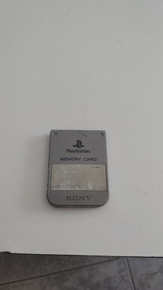 Tarjeta Memoria PS1 Sony