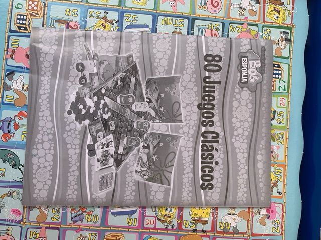 Bob Esponja 80 Juegos Clásicos Clementoni
