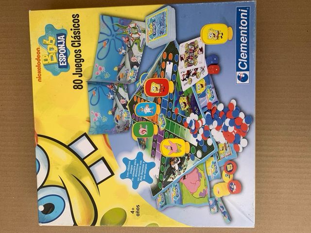 Bob Esponja 80 Juegos Clásicos Clementoni