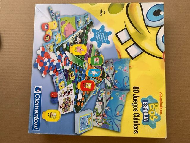 Bob Esponja 80 Juegos Clásicos Clementoni