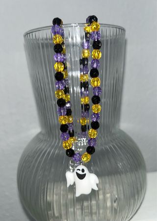 Collar Halloween Fantasma
