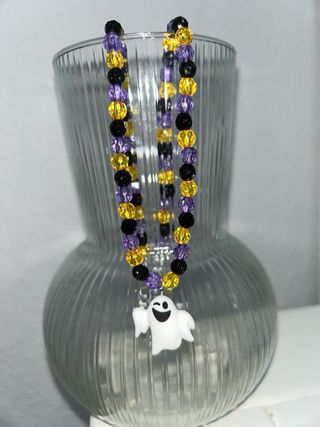 Collar Halloween Fantasma