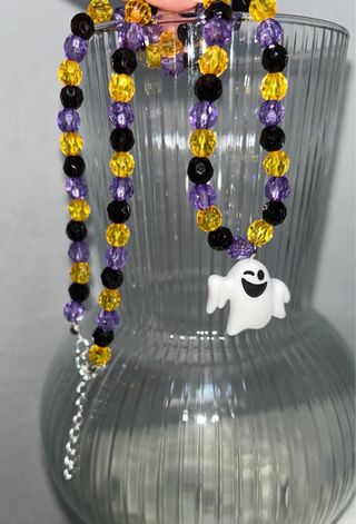 Collar Halloween Fantasma