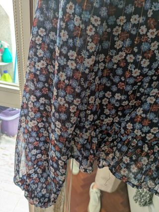 Blusa Green Coast floral talla S