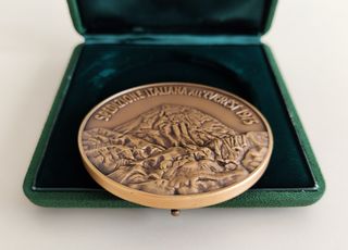 1973 EXPEDICION EVEREST ITALIA MEDALLA MEDALLON