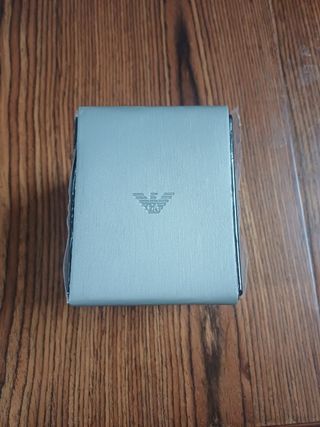 Reloj Emporio Armani Hombre Negro/Plata