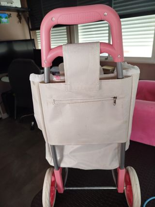 Carrito de compra para niña