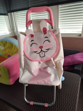 Carrito de compra para niña