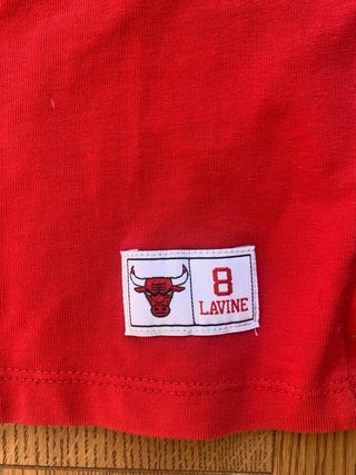 Maglia Chicago Bulls Lavine N8 Rossa