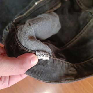 Pantaloni Energie Denim Nero Uomo