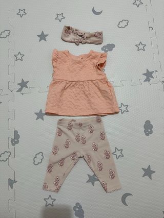 Conjunto bebé niña talla 62