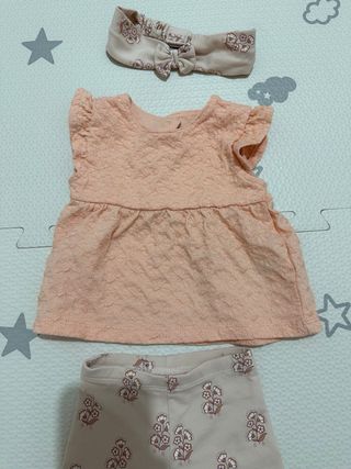 Conjunto bebé niña talla 62