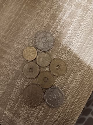 Lote de monedas antiguas