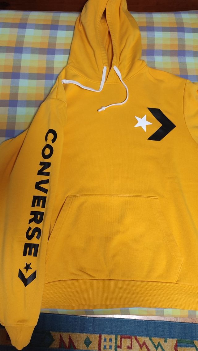 Sudadera Converse Amarilla Talla S