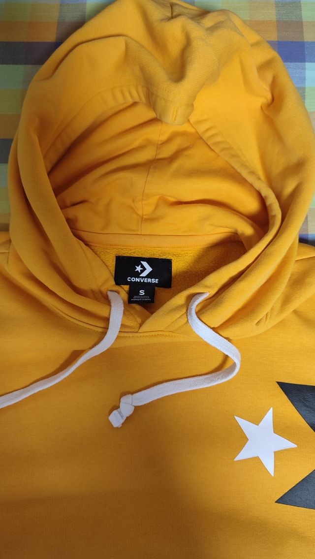 Sudadera Converse Amarilla Talla S